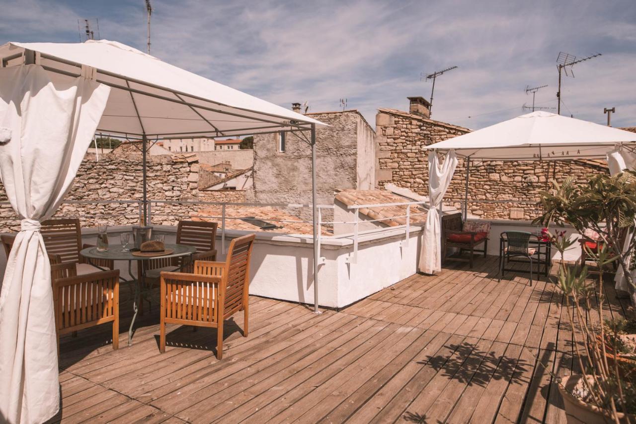Chez Pepito & Zaza Hypercentre Rooftop Garage Нім Екстер'єр фото